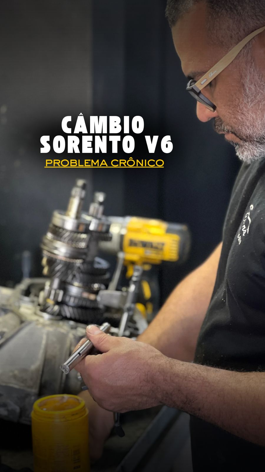 Reparo especializado em câmbio Sorento V6