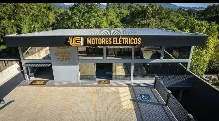 Fachada da LG Motores Elétricos na BR 470, Rio do Sul