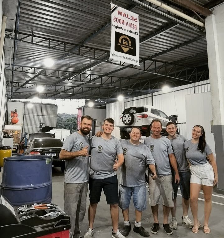 Equipe RK — clientes e amigos são bem-vindos