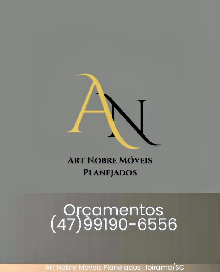 Logo Art Nobre Móveis Planejados — Orçamentos (47) 99190-6556