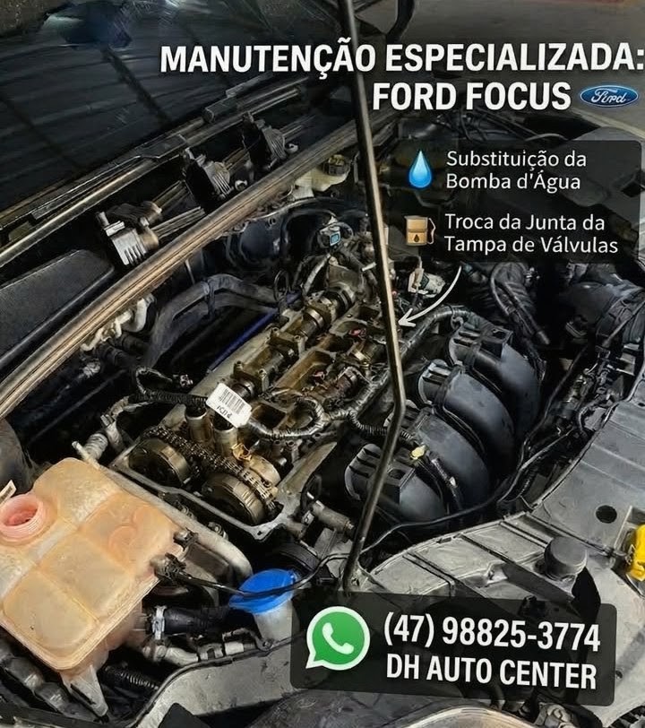 Manutenção especializada em motor Ford Focus