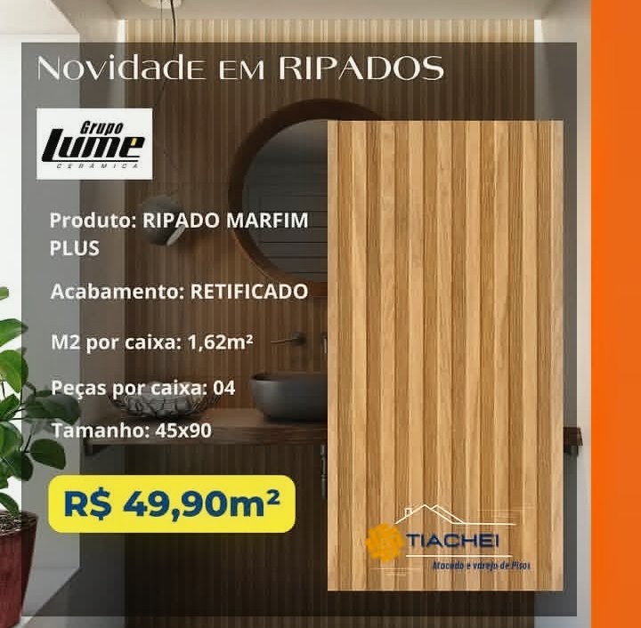 Ripado Marfim Plus — 45x90