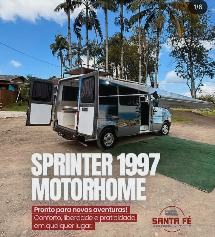 Sprinter 1997 Motorhome — aventura sobre rodas